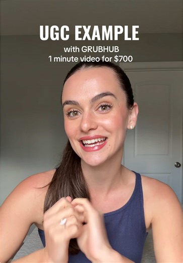 UGC EXAMPLE with GrubHub! This was so fun!!!! #ugc #ugcexample #ugccreator #ugccontent #ugccontentcreator