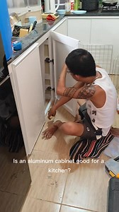 With aluminium cabinets, the worries of pest infestations are effectively eliminated, offering a cleaner, safer kitchen environment. This benefit is particularly significant in climates prone to termites and other wood-loving pests, making aluminium the superior choice for safeguarding your kitchen's integrity. #aluminumcabinet #modularkitchencabinet #AluminumWorks #glassandaluminumworks #antiquephilippines #smallbusinessph #reelsvideoシ #fbyシvideo #followersシ゚ #fbreelsfypシ゚ #fypviralシ #viralreel