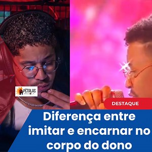 481K views · 10K reactions | Diferença entre imitar e encarnar no corpo do dono. | Pétalas de Angola | Facebook