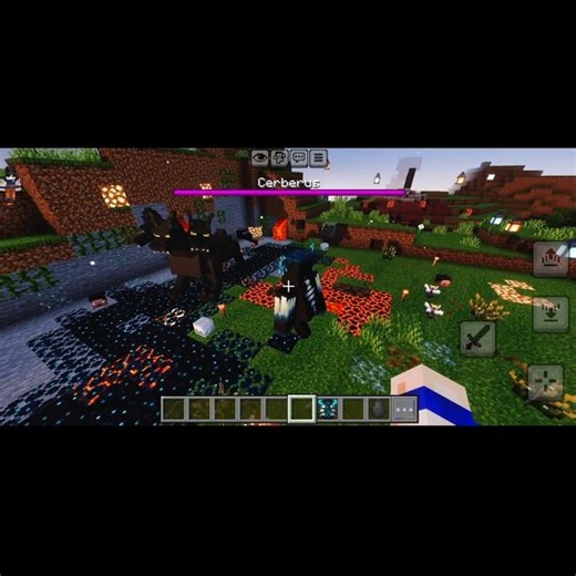 Warden vs Cerberus 😱 | The Ultimate Minecraft Battle ! #minecraft