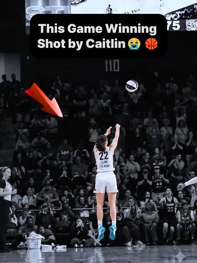 Unreal Buzzer Beater Moment 🔥 #caitlinclark