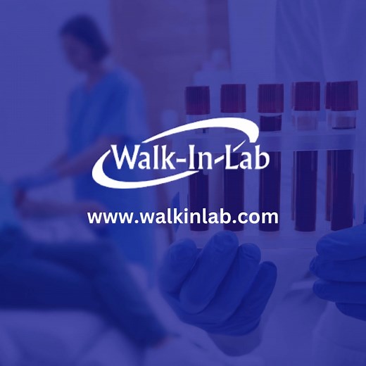 Take charge of your health! Convenient lab testing on your time with fast, reliable results from Walk-In Lab 🧪 | Walk-In Lab