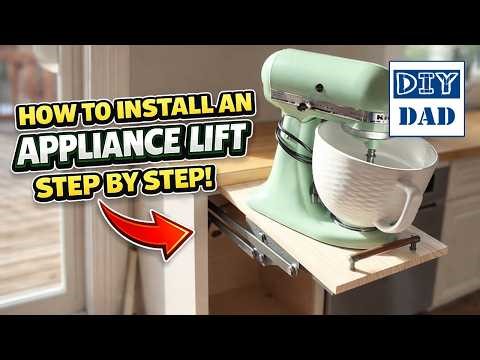 How to install an Appliance Lift bracket - Step by Step