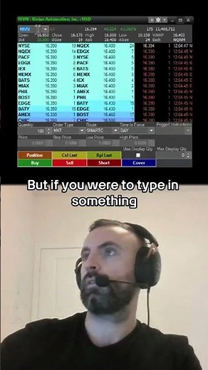 TradeZero ZeroPro Level 2 Window