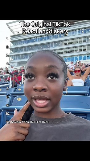 The Original Tiktok Reaction Stickers #ranking #funnyvideo #trending #viral #caintrent