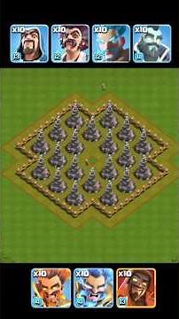 LEVEL 1 Wizard Towers VS All WIZARD TROOPS #coc #clashofclans #warvortexx #supercell #cocchallenge