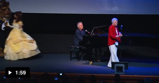 Angela Lansbury (Mrs. Potts) sings her song from the movie 'Beauty and the Beast' at the age of 90 - Video