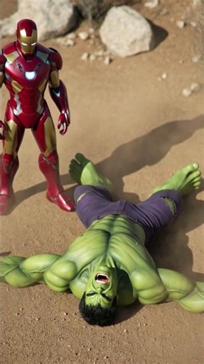 HULK 😱🤯 vs IRON MAN 🤖 | Hulk Lifts & Smashes Him Down! Ultimate Fight 🔥👊