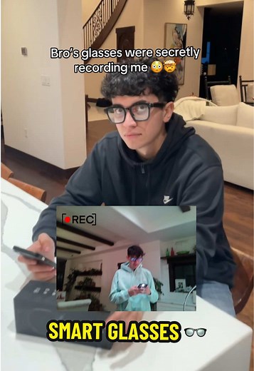 AI Glasses with camera and translation 😳 #glasses #camera #translator #videocamera #translationglasses