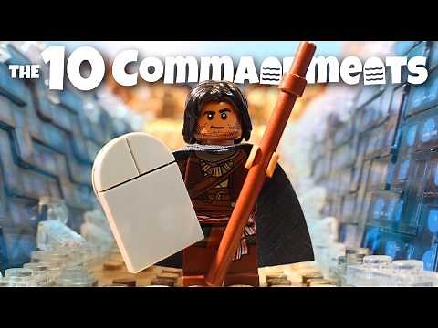LEGO Bible | Moses & The 10 Commandments (Exodus P3) | Stop-Motion Animation