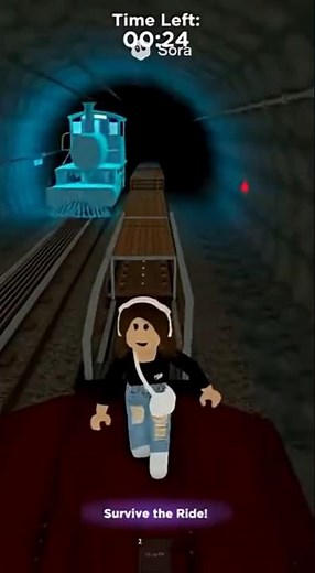 Roblox Escape the Ghost Train 🚂👻 Don’t Miss the Last Stop! #Roblox #GhostTrain