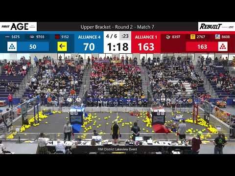 Match 7 (R2) - FIM District Lakeview Event