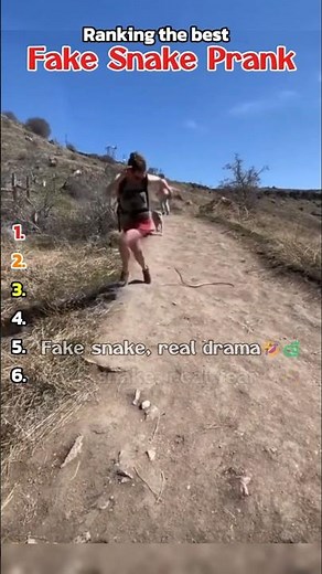 RANKING FAKE SNAKE PRANK