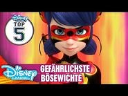 DIE DISNEY CHANNEL TOP 5- Gefährlichste Miraculous-Bösewichte - Disney Channel