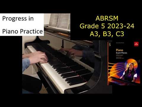 ABRSM 2023/24 Grade 5 Exam Pieces A3 B3 C3 Jester's Jig +Philomena + A Distant Star in the Stillness