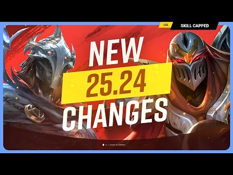 ALL NEW CHANGES for PATCH 25.24! - League of Legends