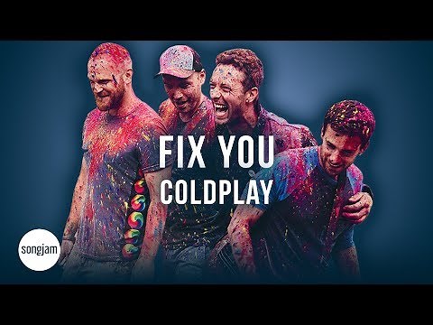 Coldplay - Fix You (Official Karaoke Instrumental) | SongJam