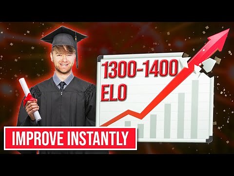 BUILDING HABITS to improve your chess | 1300-1400 ELO
