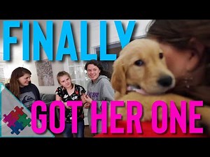 She Finally Got A Puppy
