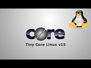 Tiny Core Linux v15 Установка и как выглядит.