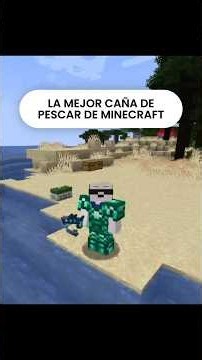 LA MEJOR CAÑA DE PESCAR!!! #minecraft #aquaculture #pesca #easy #facil #best #minecraftshorts
