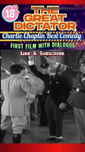 The Great Dictator 18/Charlie Chaplin Best Comedy