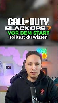 Before you start BLACK OPS 7!