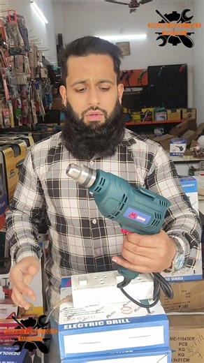 Heavy Duty Qimo 10mm Drill 680 Watt | Left Right + Variable Speed #drill #drillmachine #woodwork