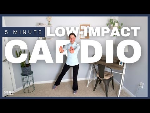 5-Minute Low-Impact Cardio for Workday Energy!