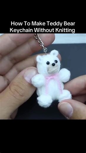 DIY Teddy Bear Keychain Making Guide