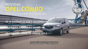 Ne faites plus de concessions: Le nouvel OPEL COMBO est là avec ses 19 systèmes d’aide à la conduite et une capacité augmentée. | Opel