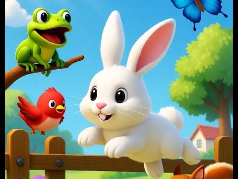 Little White Bunny's Day