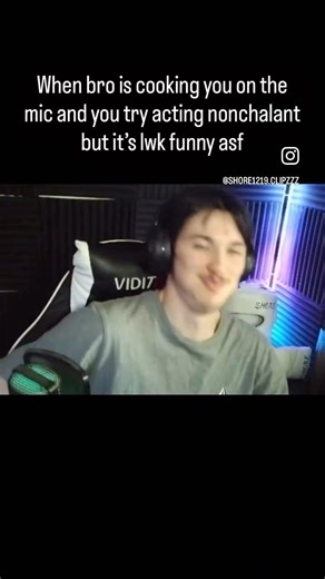 Getting cooked on the mic be like: 😭😭🤣 #trending #gaming #viral #memeclip #livestream #twitch