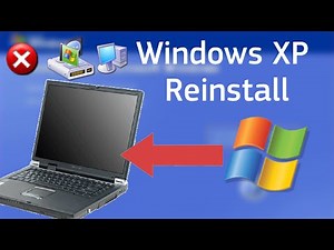Reinstalling Windows XP on a Toshiba Laptop!