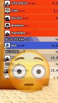 rare but fun team gamemode video 🐝💥 #roblox #untitledtaggame