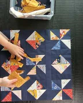 The “I Have No Idea What I’m Doing” Scrap Quilt Method Knowing ZERO Quilt Math
