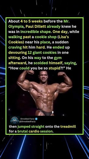 Paul Dillet craving for cookies #shorts #viral #mrolympia