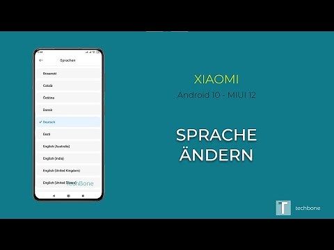 Sprache ändern - Xiaomi [Android 10 - MIUI 12]