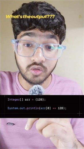 Java Autoboxing Trap 🤯 Why Integer == 128 Returns FALSE? #java #shorts #012
