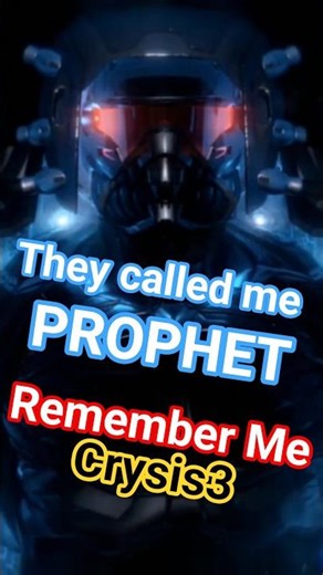 Crysis 3, they called me prophet #crysis #cryengine #prophet #gaming