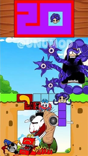 Sprunki NEW Numberblock Maze Challenge: Who in Lily, Worm McDonalds, Hamood Habibi, Prototype Win?