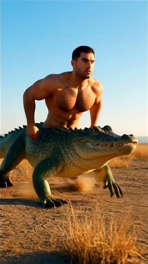 Real Life Mythical Creatures? 😱 Amazing AI Video Unbelievable Human-Animal& Mind-Blowing AI Transfr🐊