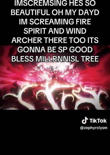 Millennial Tree Cookie: Fire Spirit & Wind Archer Excitement