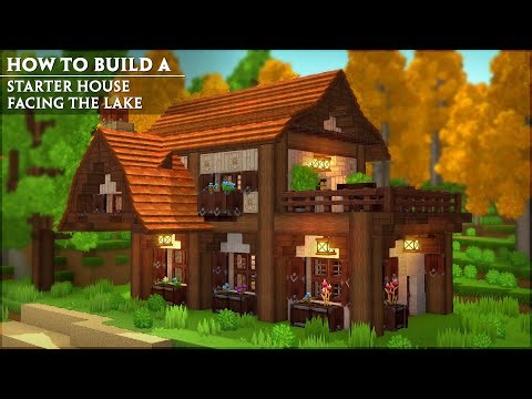 How to Build a Starter House Facing the Lake | Hytale Tutorial