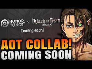 Eren, Mikasa & Levi in Honor of Kings! HOK x AOT Collab Skins!