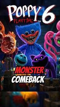 Poppy Playtime Chapter 6 Top 3 Characters Comeback Mystery 😱🔥#shorts