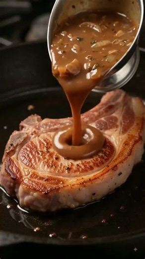 How to Get the Perfect Sear on Pork Chops #cooking #tips #asmr