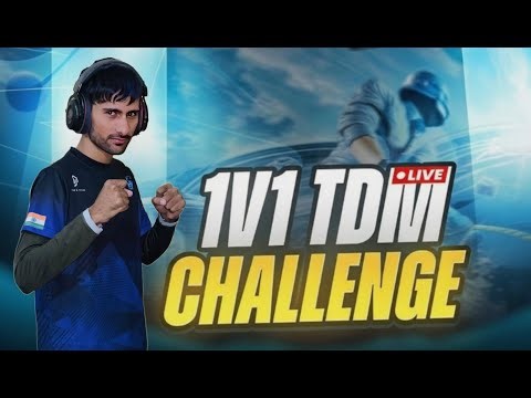 1V1 TDM CHALLENGE BGMI 4.O UPDATE