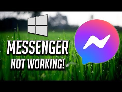 Windows 10 Facebook Messenger App Not Working Fix - [2025]