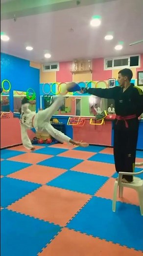 #taekwondo 540 KICK التايكوندو#